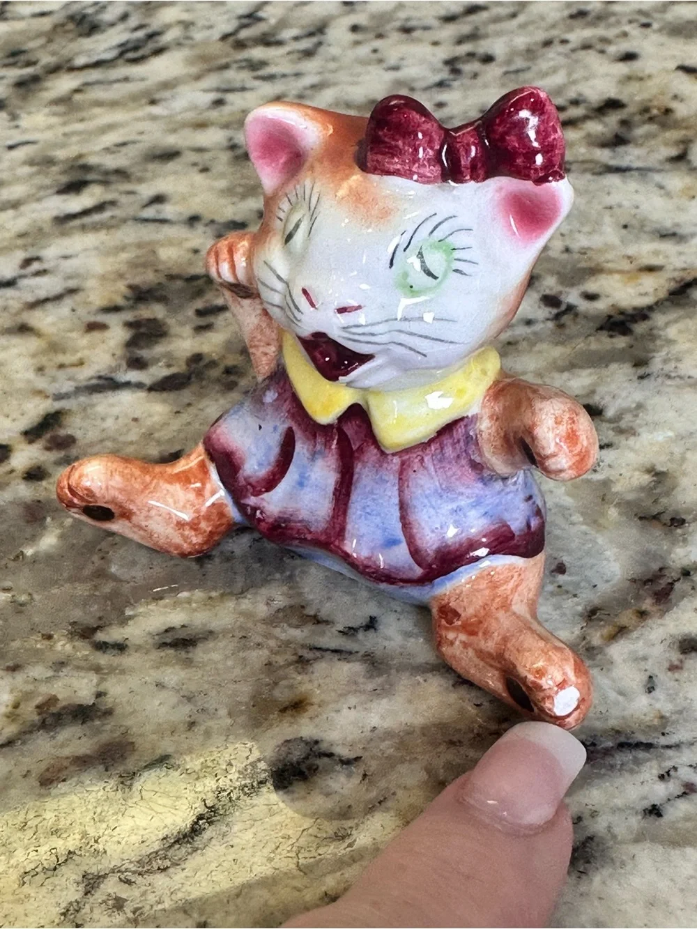 1950 Japan piggyback Cat Salt & Pepper